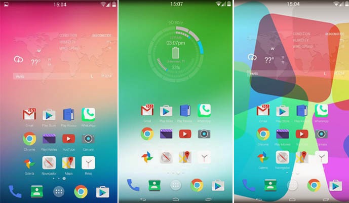 Android Features by Version, Lollipop android Features, Features of Android Lollipop;, 