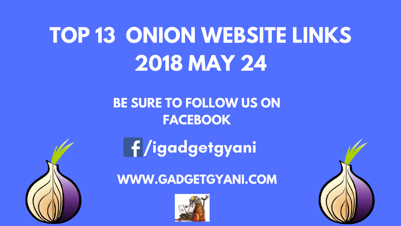 Top 13 Updated Onion Websites List 2018 May 24 | Deep Web Sites
