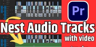 How to Nest Audio Tracks in Premiere Pro: Step-by-Step