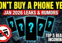 Samsung S26 or OnePlus 14? Top 5 Upcoming Launches in India (Jan 2026) Don't Buy a Phone Yet! 5 Beasts Arriving in January 2026