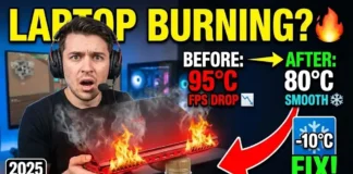 Laptop Burning? Drop 10°C Temp with These 5 Hacks FPS Drops & Lag How to Stop Your Gaming Laptop From Overheating