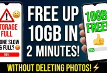 Phone Memory Full? Clear 10GB Space in 2 Minutes (Without Deleting Photos) Phone Memory Full Clear 10GB Space in 2 Minutes (Without Deleting Photos)