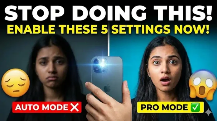 Stop Using Auto Mode! Enable These 5 Settings for Cinematic Photos
