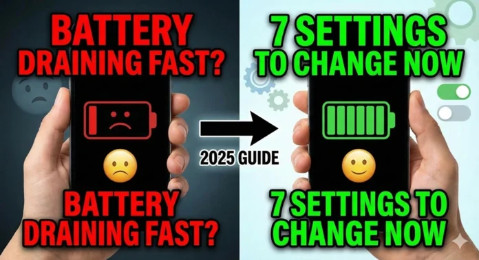 Why Is Your Phone Battery Draining So Fast Why Is Your Phone Battery Draining So Fast? The 2025 Fix Guide