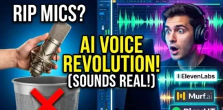 5 Best AI Voice Generators for Realistic Text-to-Speech | ElevenLabs vs Murf vs PlayHT Comparison of AI voice quality between ElevenLabs and Murf AI for YouTube videos.