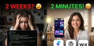 Build Professional Websites with these 11 Free AI Tools Comparison of editing interface between Framer AI and 10Web WordPress Builder.