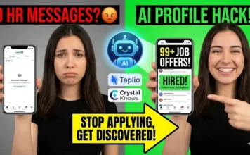 How to Hack the LinkedIn Algorithm using 5 Free AI Tools Comparison of profile scoring between Resume Worded and Crystal Knows for LinkedIn optimization