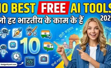 10 Best Free AI Tools 2026 Jo Har Indian Ke Kaam Ke Hain 10 Best Free AI Tools 2026 - Tested & Ranked for Indians