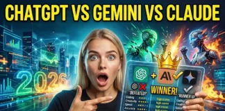 ChatGPT vs Gemini vs Claude: Kaun Best Hai? Honest Test (2026) ChatGPT vs Gemini vs Claude Kaun Best Hai Honest Test (2026)