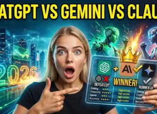 ChatGPT vs Gemini vs Claude: Kaun Best Hai? Honest Test (2026) ChatGPT vs Gemini vs Claude Kaun Best Hai Honest Test (2026)