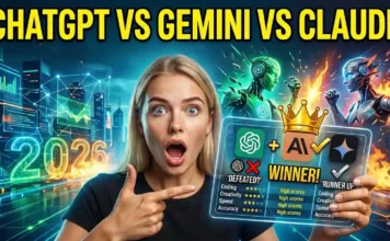 ChatGPT vs Gemini vs Claude: Kaun Best Hai? Honest Test (2026) ChatGPT vs Gemini vs Claude Kaun Best Hai Honest Test (2026)