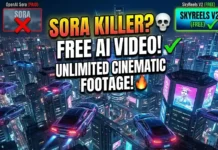 Free VEO 3, Higgsfield Alternative AI Video Generator: How to Use SkyReels V2 | Gadget Gyani AI Tools A cinematic AI-generated video showing the power of SkyReels V2, the best free Sora alternative and open source AI video generator.