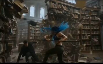 Viral Fight in the Library AI Video Prompt 2026 (Copy Paste) GGVP15