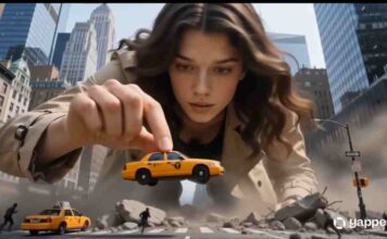 Viral Giant Woman in City Video Prompt 2026 (Copy Paste) GGVP36