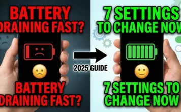 Stop Charging Your Phone Twice a Day: Change These 7 Settings Now Why Is Your Phone Battery Draining So Fast? The 2025 Fix Guide