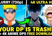 Best 4K Anime DPs for Instagram & WhatsApp Boys | Best Anime DPs for Boys Who Want VIP Status 4K Anime DP of Sung Jin-Woo from Solo Leveling with glowing blue eyes for WhatsApp.