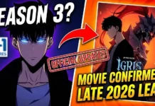 Solo Leveling Returns Release Date, Streaming Apps & How to Apply 4K Live Wallpapers Sung Jin-Woo with glowing blue eyes waiting for Solo Leveling Season 3 release date.