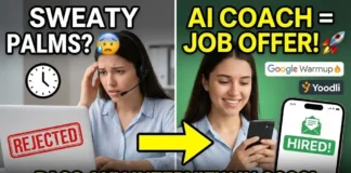 11 Free AI Tools to Boost Your Confidence in 2026 | AI for Mock Interviews Comparison of speech feedback quality between Google Interview Warmup and Yoodli AI